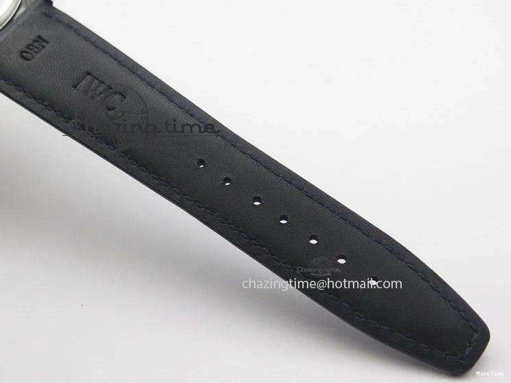 MIROTIME 0224 UrbanChic Ingeniuer St.Laurens SS Blue Dial MK 1:1 Best Edition On Black Leather Strap A 7366